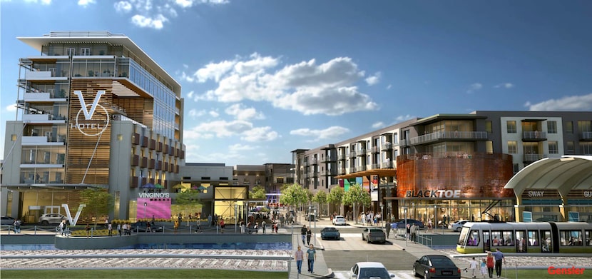  Along with Pioneer Natural Resources' offices, Hidden Ridge will include apartments, shops,...