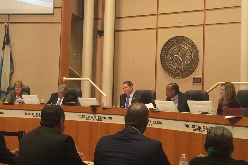 The Dallas County Commissioners Court approved 6 percent pay raises Tuesday. (Naomi...