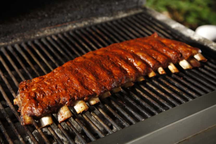 If you slow-cook ribs in the oven before placing them on the grill, you minimize the chances...