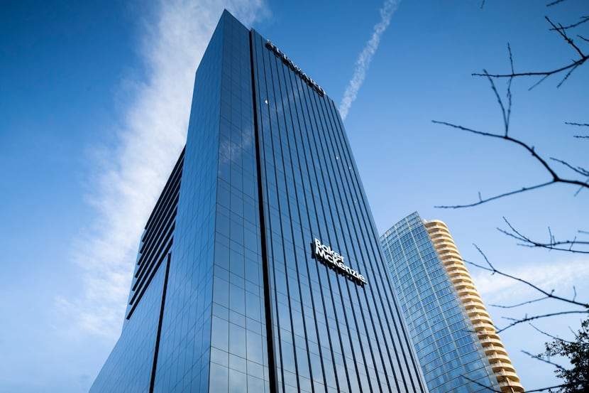 The 1900 Pearl office tower in downtown Dallas was purchased by the State Teachers...