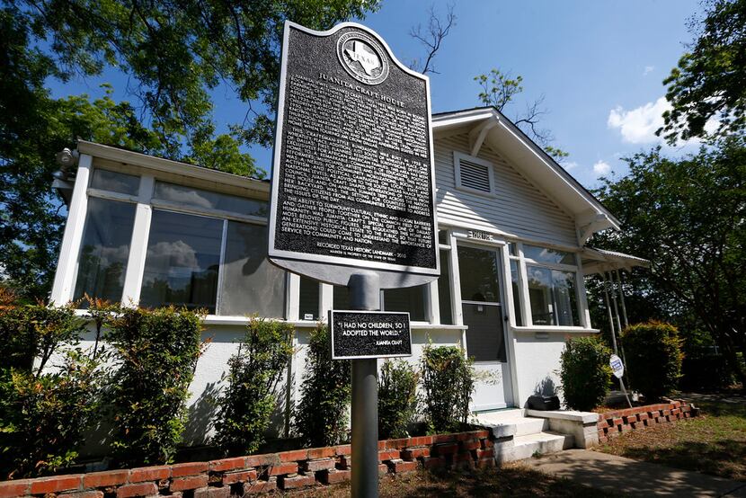 The Juanita J. Craft Civil Rights House in South Dallas was the home of the late...