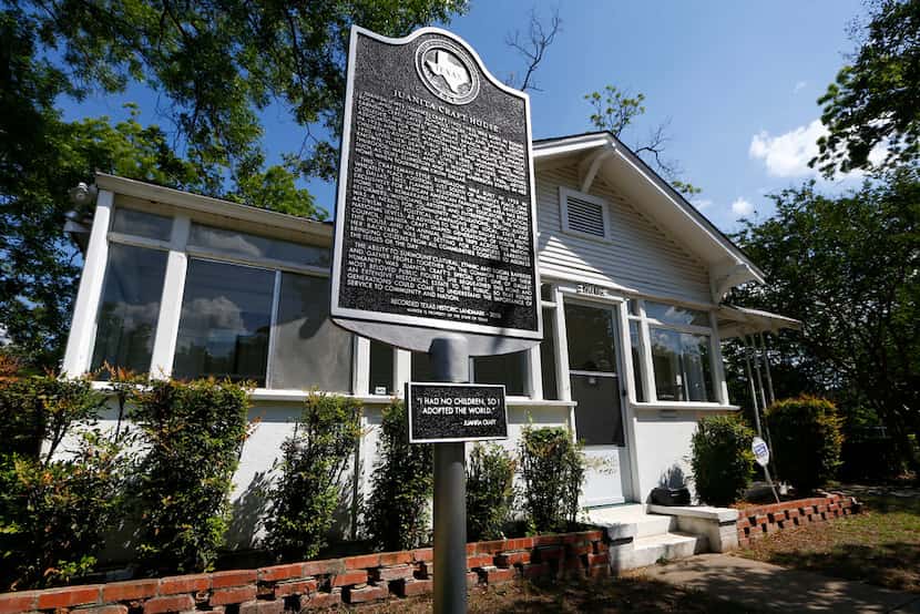 The Juanita J. Craft Civil Rights House in South Dallas was the home of the late...
