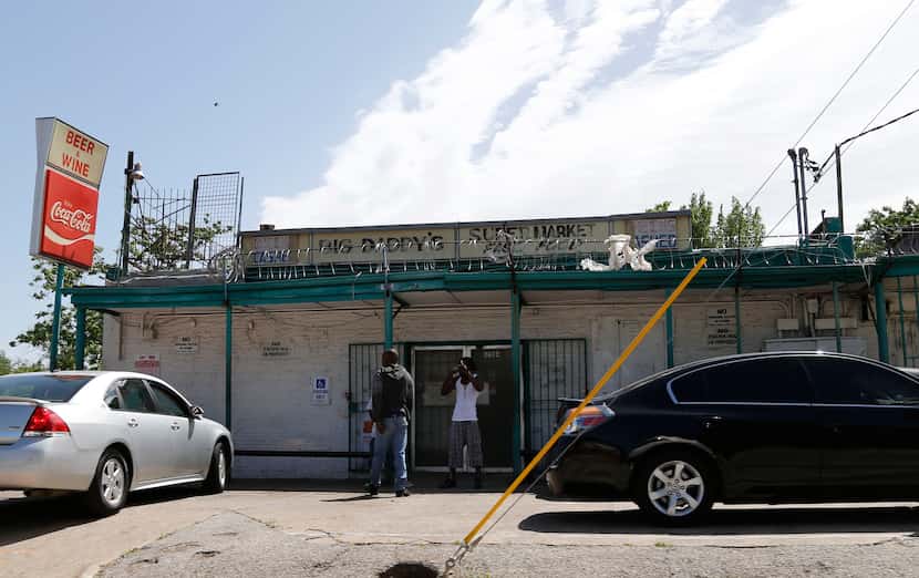 One of Hailu Ejigu's businesses, Big Daddy's Supermarket and Food at 6204 Bexar Street  in...