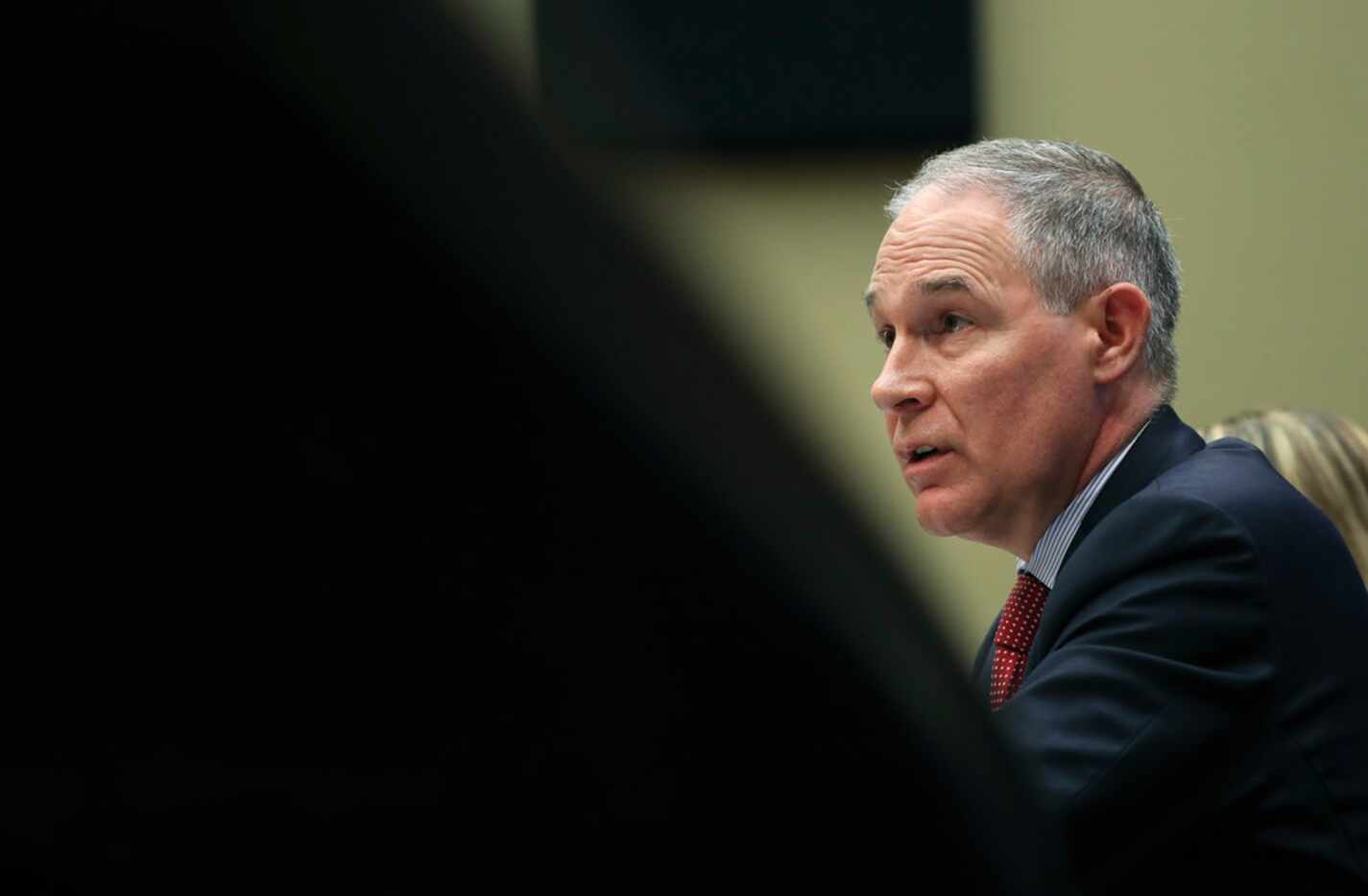 Environmental Protection Agency Administrator Scott Pruitt testifies before the House Energy...