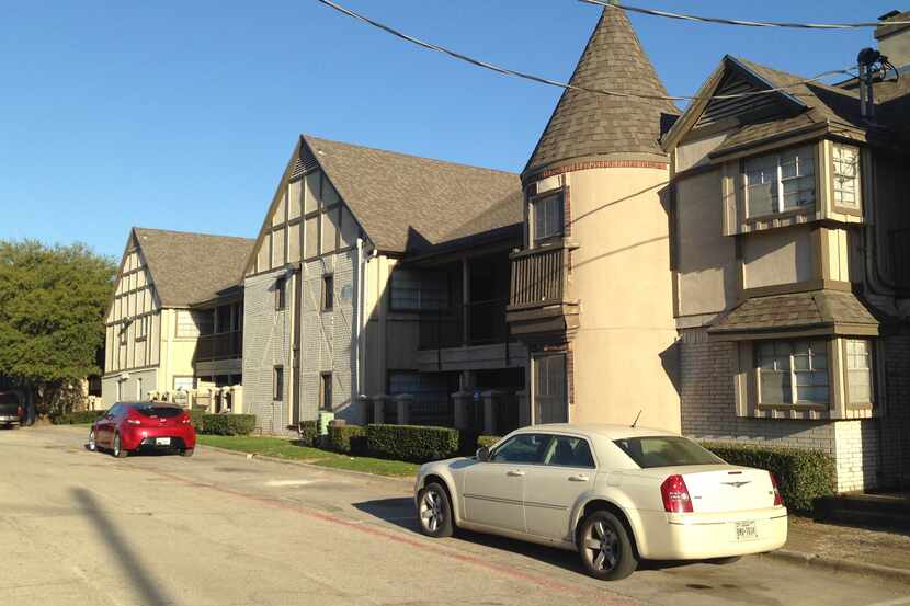 The former Sherwood Forest apartments on Northwest Highway were one of several Dallas...