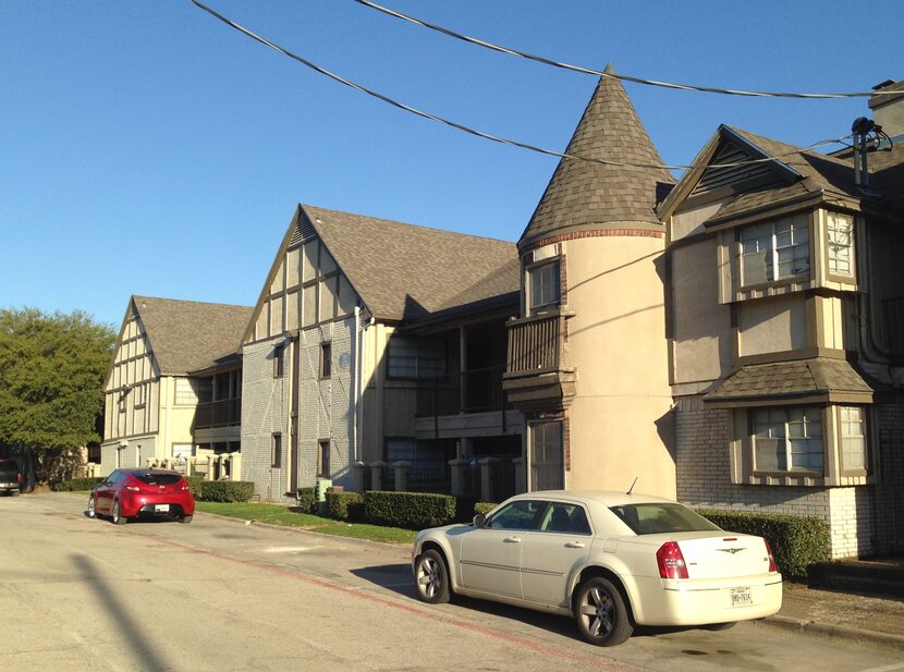 The former Sherwood Forest apartments on Northwest Highway were one of several Dallas...