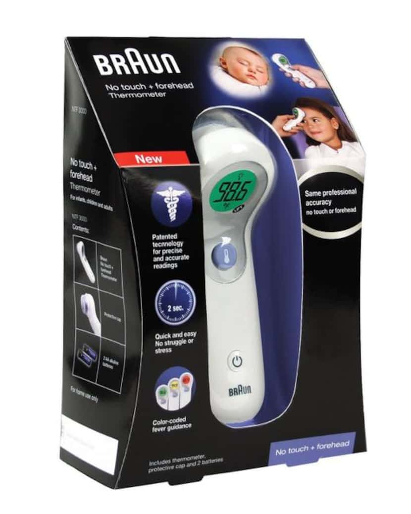 
Braun No Touch + Forehead thermometer
