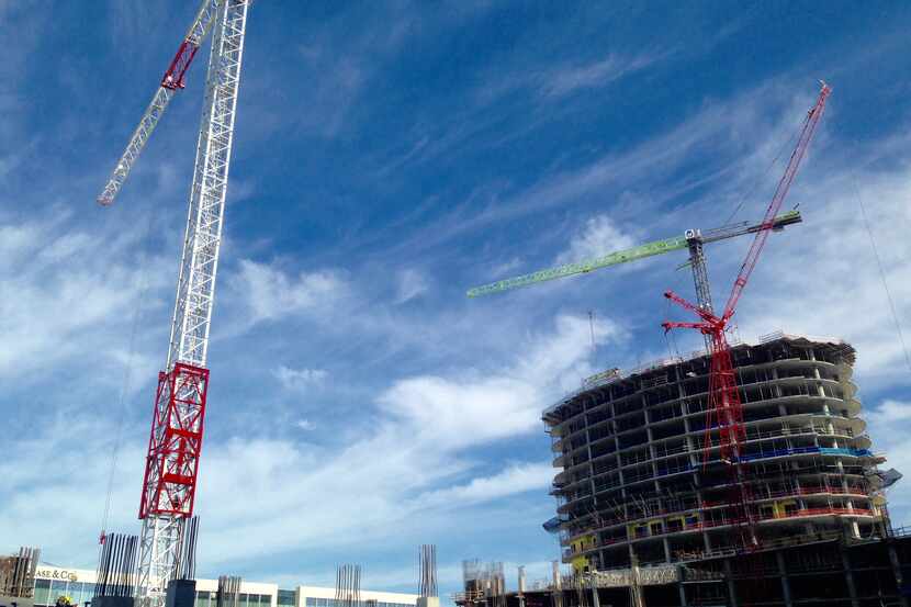 Nonresidential building starts fell by 39 percent in July in North Texas, according to Dodge...