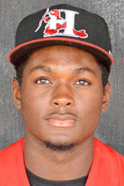 Eric Jenkins   Texas Rangers minor league baseball player  assigned to Hickory Crawdads
