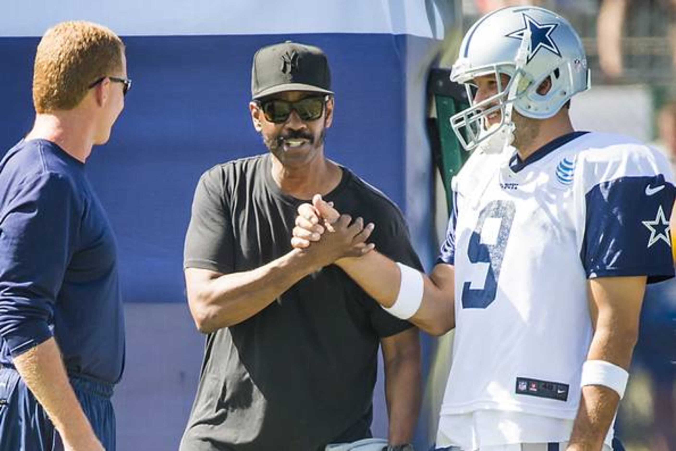 Cowboys Players Wearing Strange New Helmets at Training Camp – NBC 5 Dallas-Fort  Worth