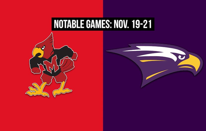 Notable games for the week of Nov. 19-21 of the 2020 season: Irving MacArthur vs. Richardson.