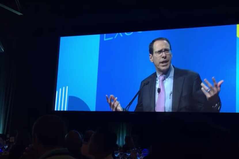 Randall Stephenson, chief executive of AT&T, urged staffers to talk about race during an...