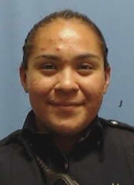 Officer Crystal Almeida was wounded in a shooting at a Home Depot in Lake Highlands.