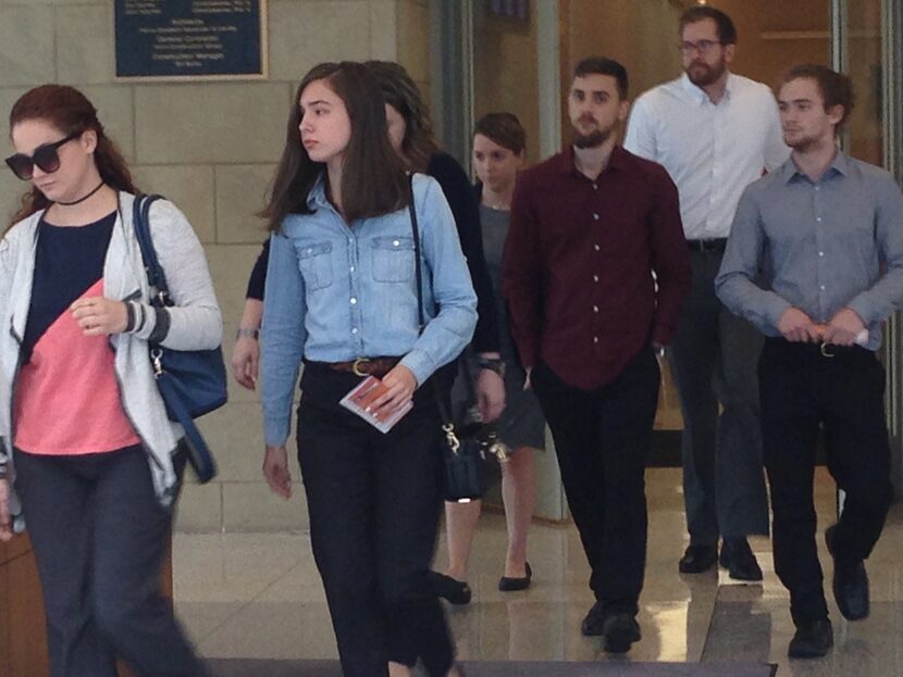 Ryan and Maria Elena Callens' children (from left) Samantha, 26, Sydney, 20, Ryan, 25, and...