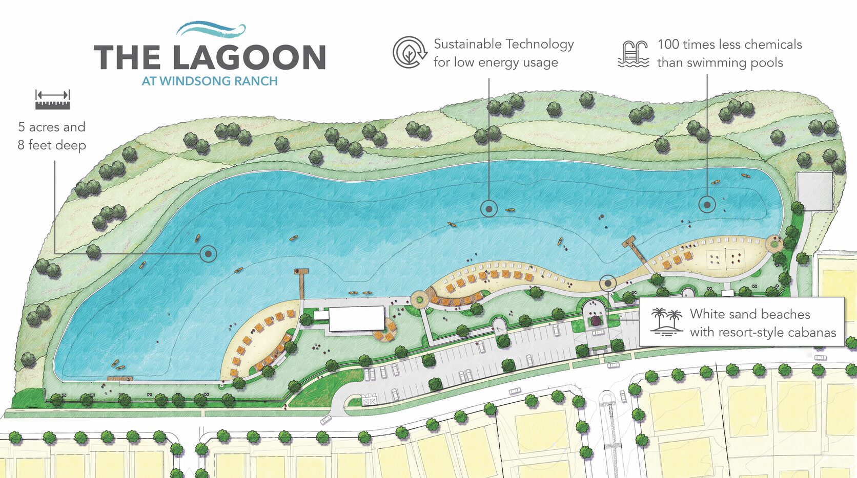 The Lagoon at Windsong Ranch will open in 2019.