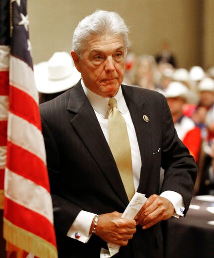 Rep. Roger Williams at the Republican National Convention in Cleveland, Ohio in July 2016....