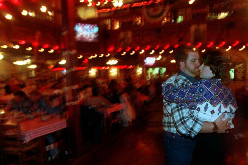 Camden and Dana Stone danced the night away at the Trail Dust Steak House in Mesquite one...