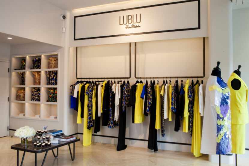 Clothes in the Lublu line retail for $250 to $1,500.