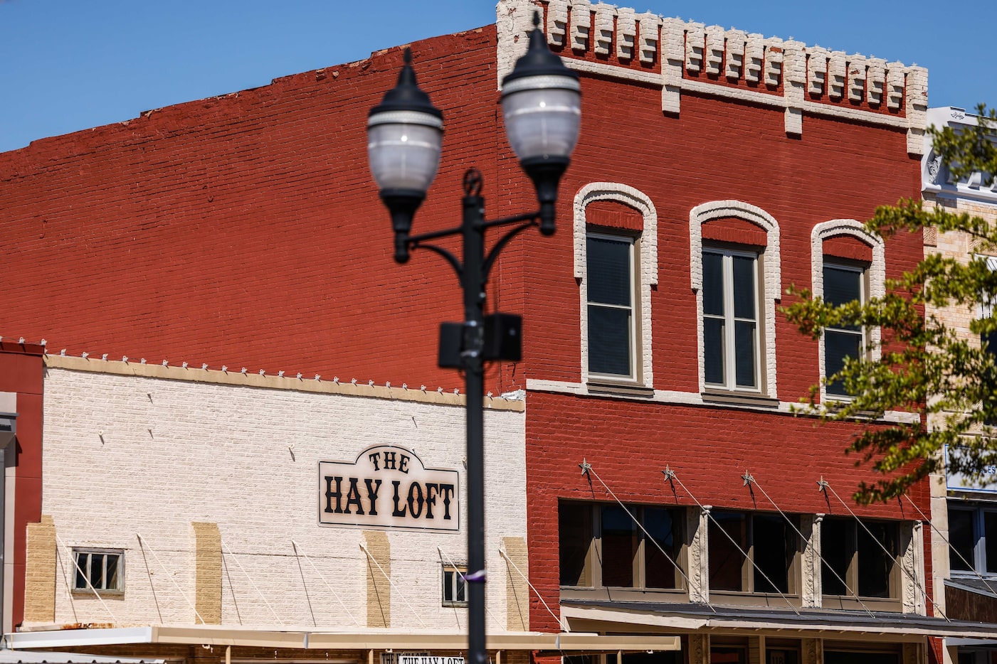 Downtown Farmersville is shown on Sept. 15.