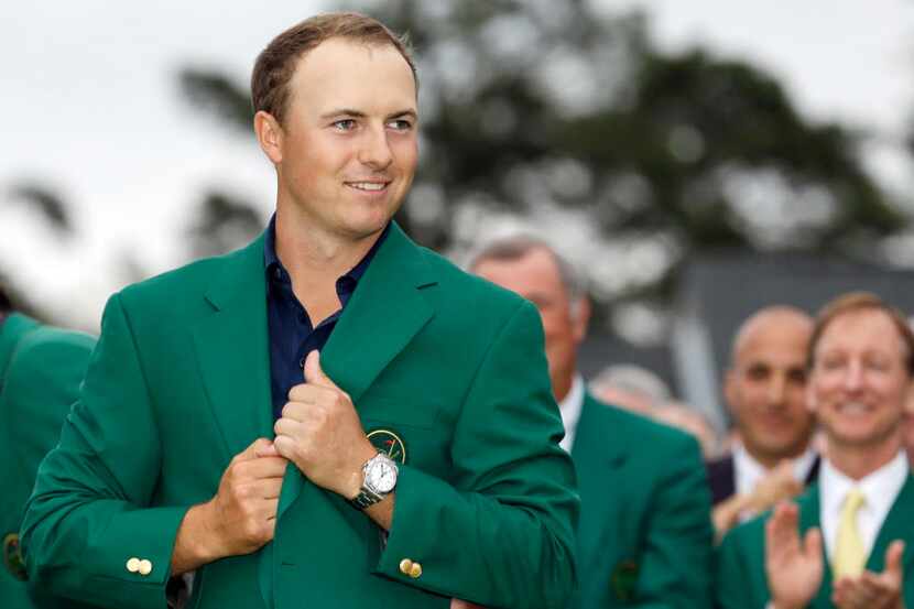 
A classy look for a classy guy. Cheers to you, Jordan Spieth.
