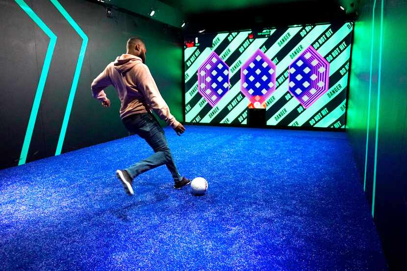 TOCA Social will mix technology-enabled soccer games with food and drink.