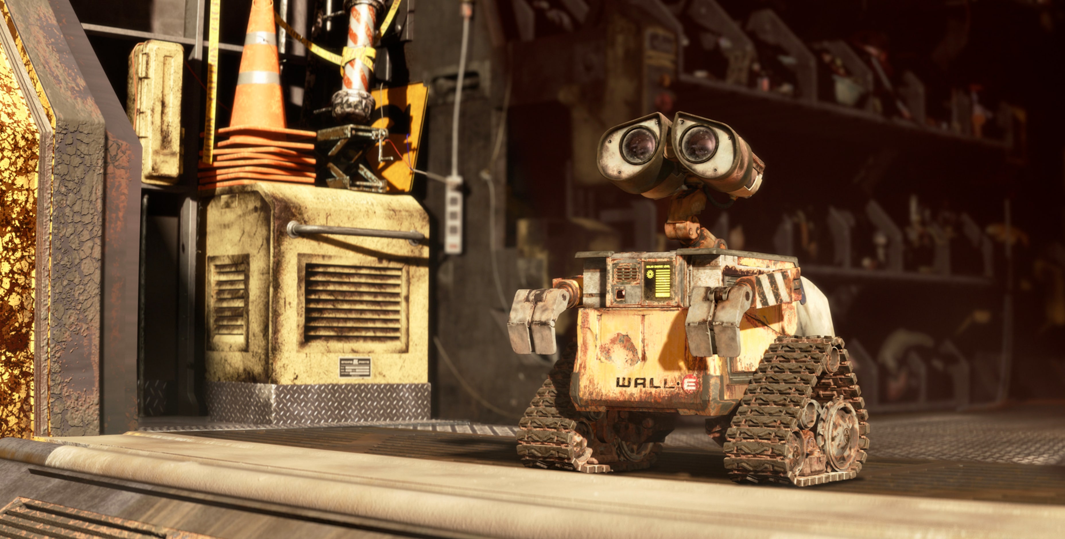 WALL-E -- Who knew an animated story about a robot alone on an Earth abandoned by humanity...