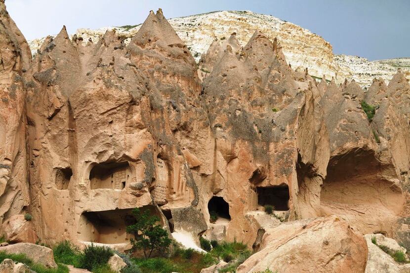 These cave houses  were lived in until 10 years ago, when the government required the...