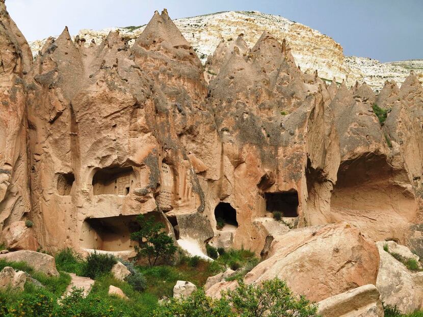 These cave houses  were lived in until 10 years ago, when the government required the...