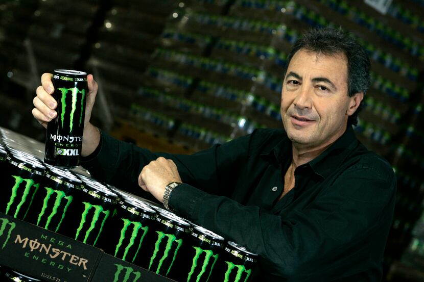 In this Nov. 10, 2005 photo, Rodney Sacks, CEO of Monster Beverage, poses for a photo in...