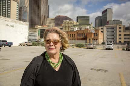 Pamela Nelson, photographed Monday, May 19, 2014 in downtown Dallas. (G.J. McCarthy/The...