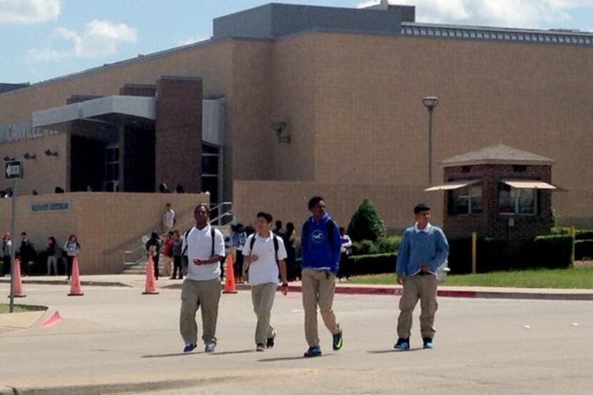 
Students left Duncanville High School at the end of the school day Wednesday, when more...