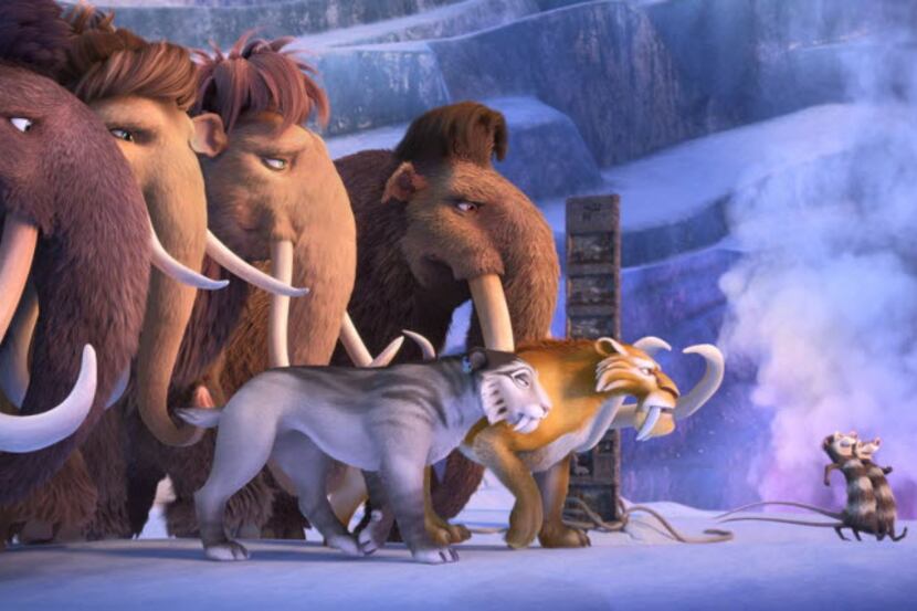 A still from "Ice Age: Collision Course."