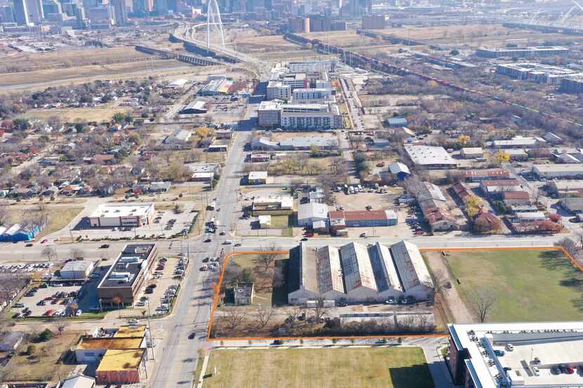 The Atlas Metal Works site includes about six acres at Singleton and Sylvan.