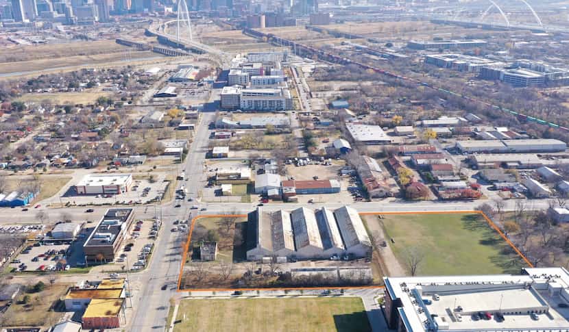 The Atlas Metal Works site includes about 6 acres at Singleton and Sylvan.