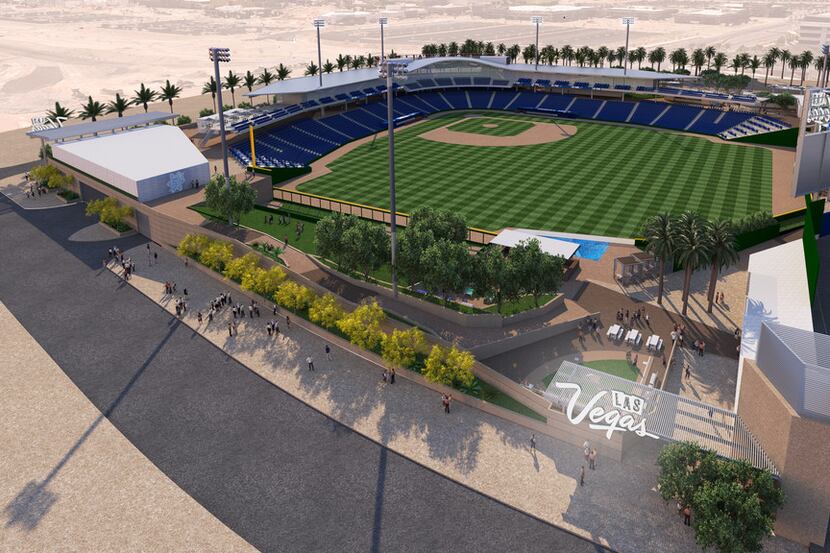 Dallas real estate development firm Howard Hughes Corp. will build a minor league baseball...