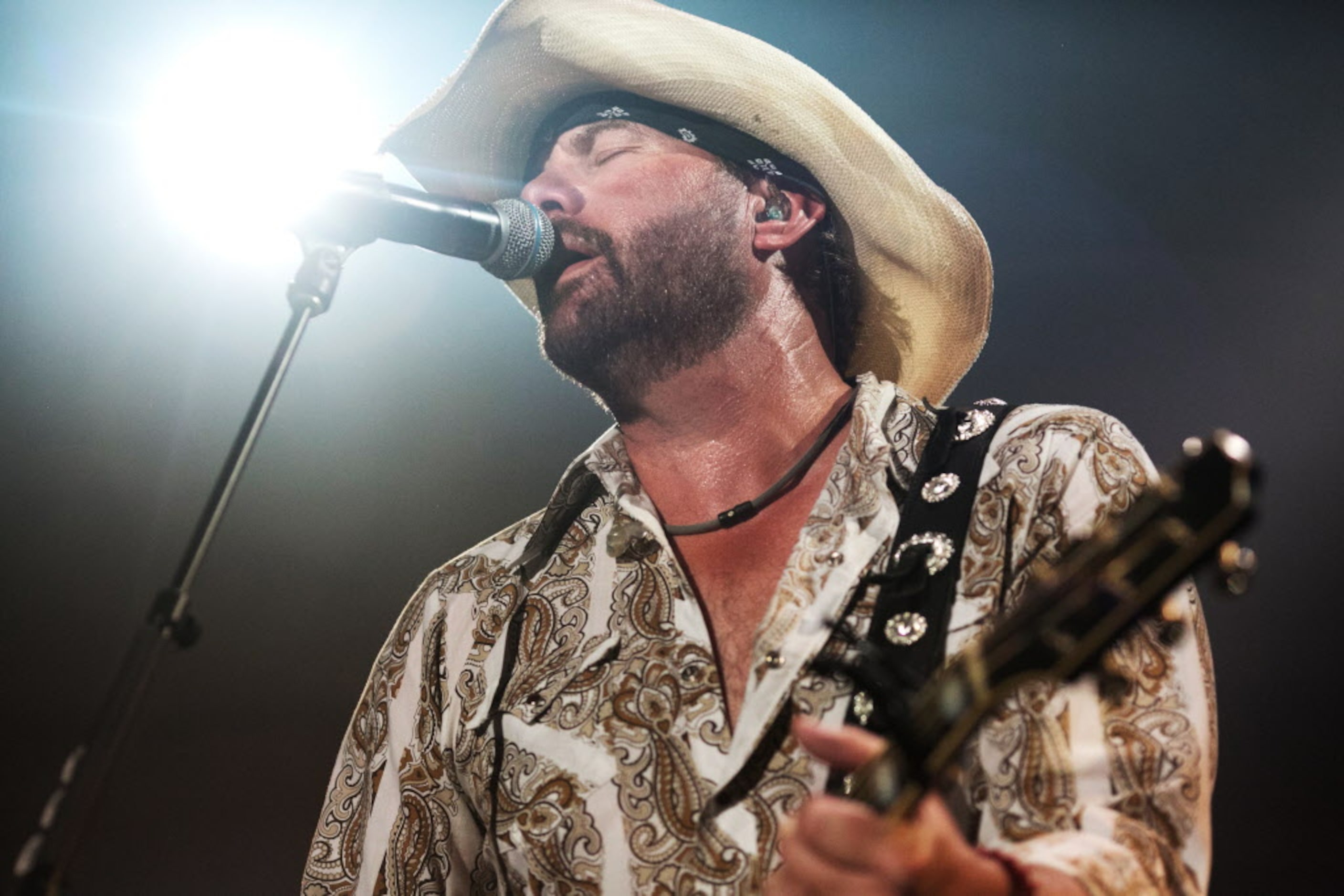 Country star Toby Keith performs at Gexa Energy Pavilion on Sept. 6.