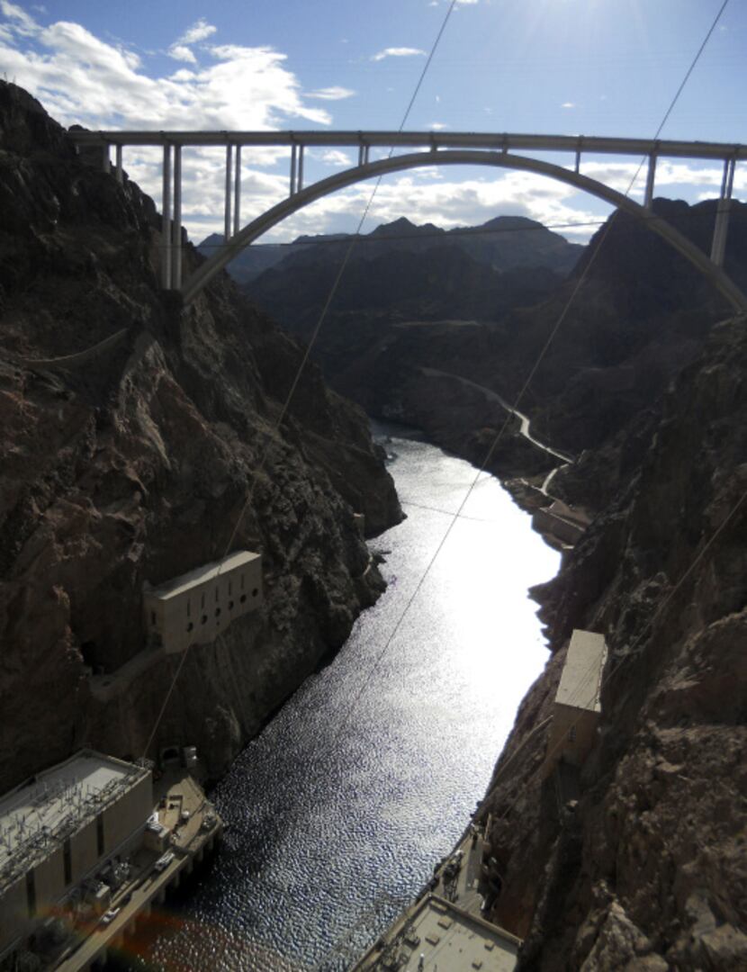 Stunning views can be seen from the River Mountains Loop Trail and the Hoover Dam visitor...