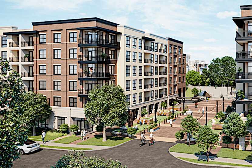 The developer's newest local project is the Lincoln Katy Trail apartments being built on...