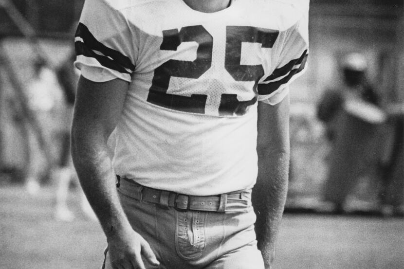 Todd Christensen at Cowboys training camp in Thousand Oaks, Calif., in 1978