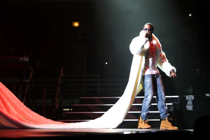 Puff Daddy performs on stage during the Live Nation presents Bad Boy Family Reunion Tour at...