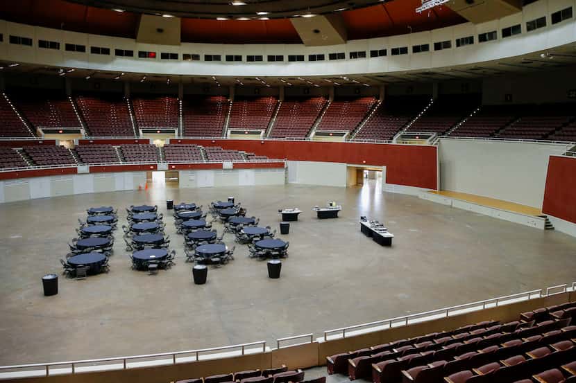 The Dallas Memorial Auditorium, as seen here in 2021, could become the new home of the...