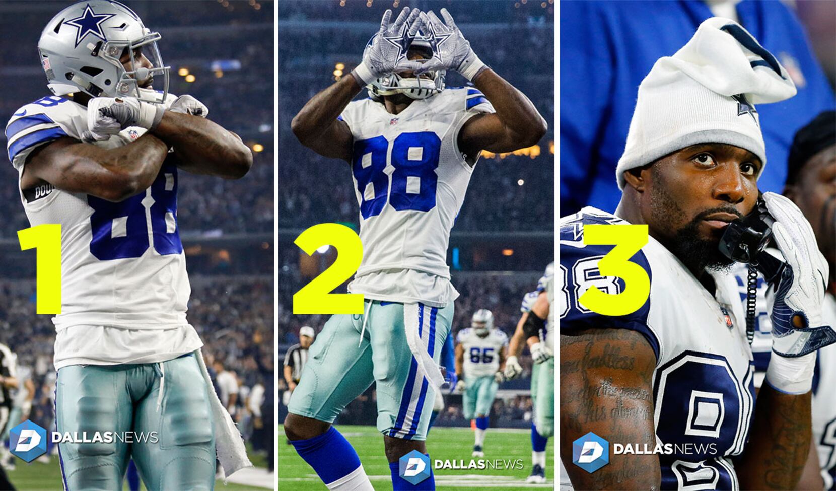 Take your favorite Dallas Cowboys players everywhere with our new mobile  phone backgrounds