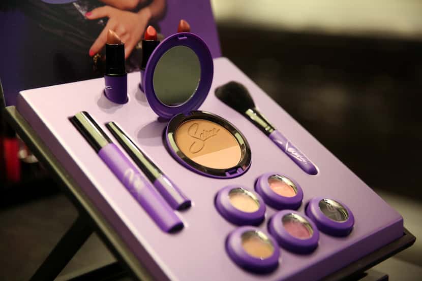 The MAC Selena collection at the MAC Cosmetics store at NorthPark Center in Dallas on Oct....