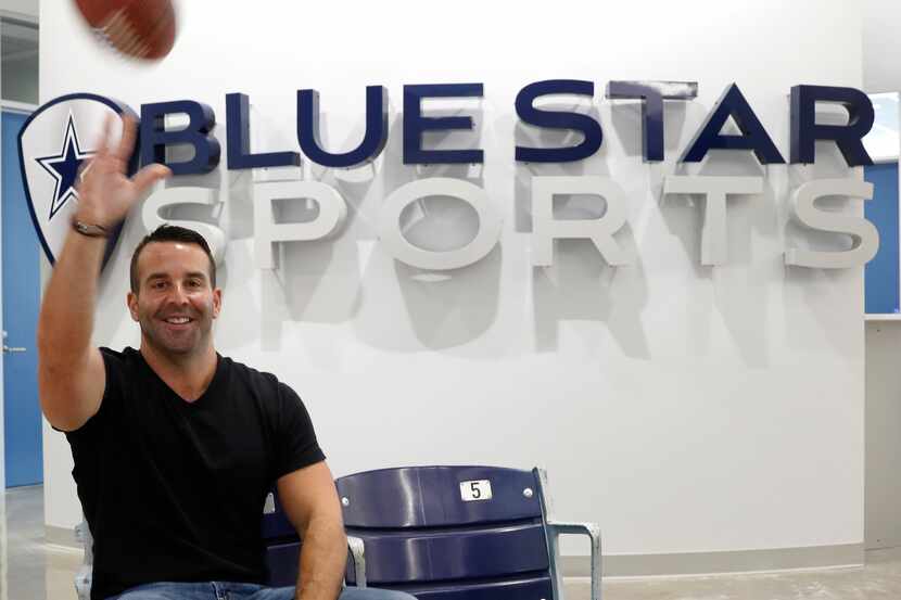 Rob Wechsler, CEO of Blue Star Sports, poses for a portrait at his office in Frisco. Blue...