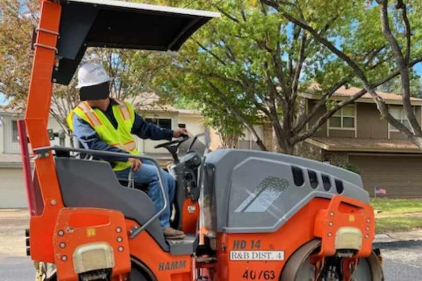 Authorities are asking for the public's help to find a stolen asphalt roller taken from the...