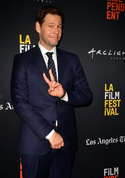 Ike Barinholtz arrives for the premiere of The Oath in Hollywood on Sept. 25, 2018.