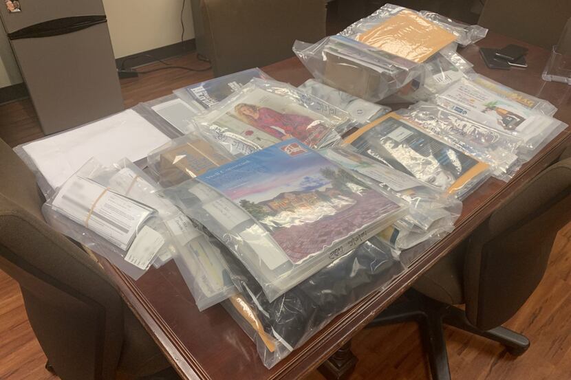 Southlake DPS arrested a man who allegedly had more than 150 pieces of stolen mail, some...
