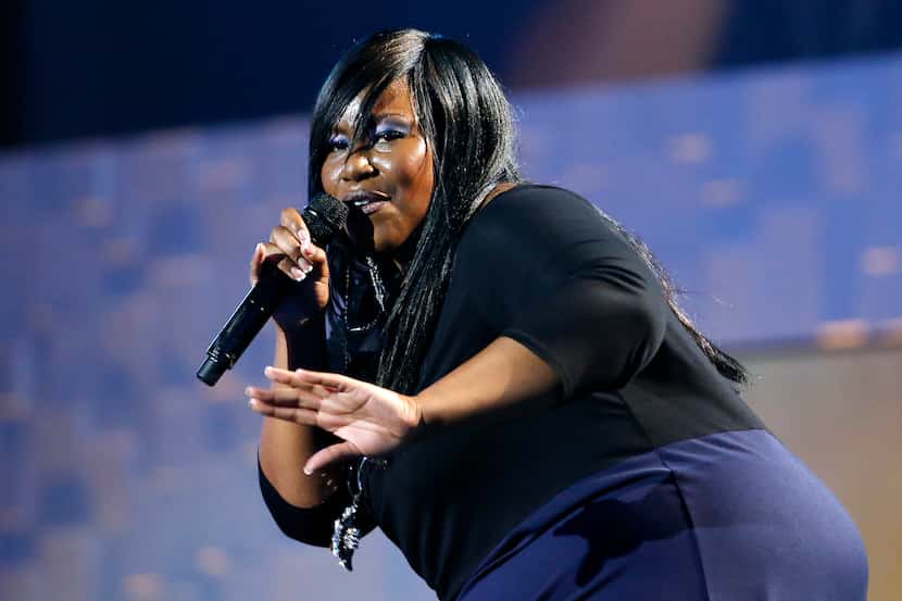 Gospel singer and American Idol alum Mandisa performed at the Dove Awards in 2014. Mandisa,...