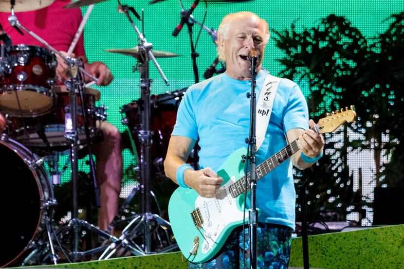 Jimmy Buffett performs at Toyota Stadium on May 28, 2016 in Frisco, Texas. (Ting Shen/The...