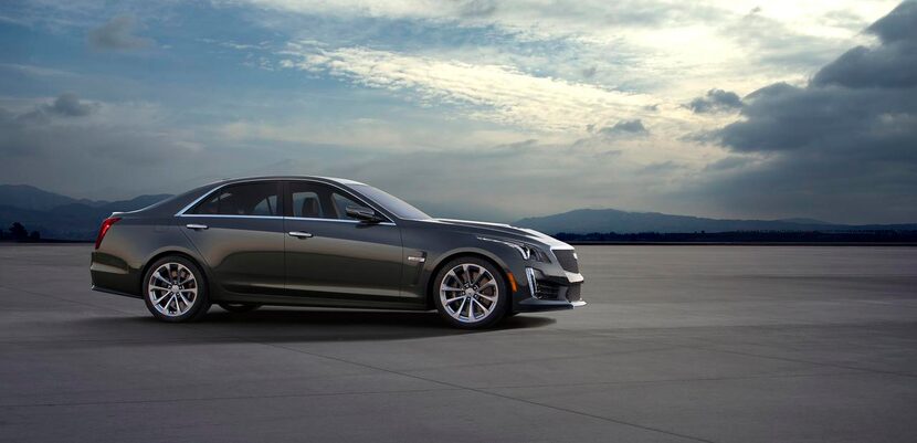 
A top speed of 201 mph is among the attributes listed for the 2016 Cadillac CTS-V luxury...